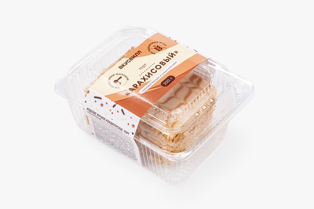 

Торт Арахисовый, 200 г