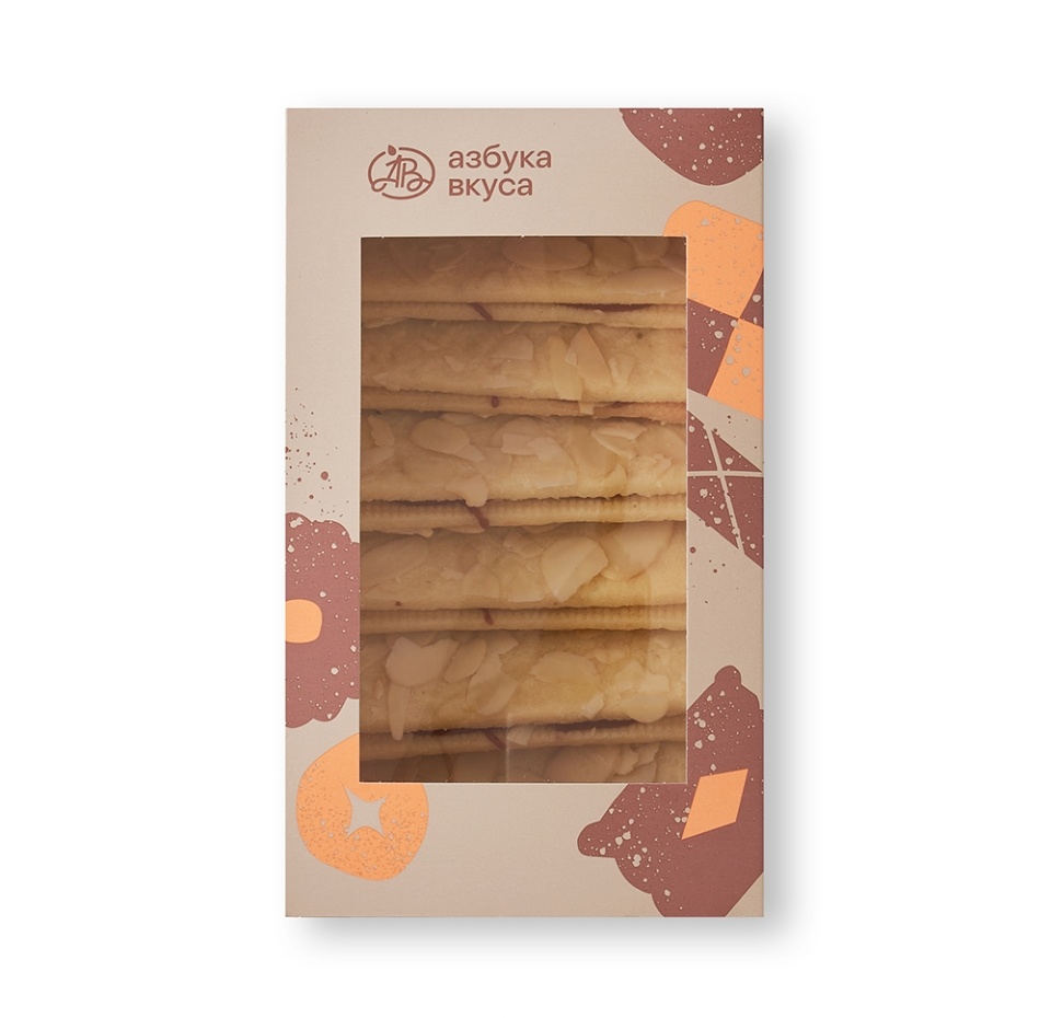 

Печенье Миндальное от шеф-кондитера АВ с фундучно-миндальным пралине 150 г