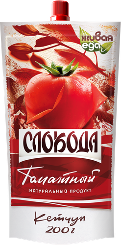 

Кетчуп Слобода Томатный 200 мл