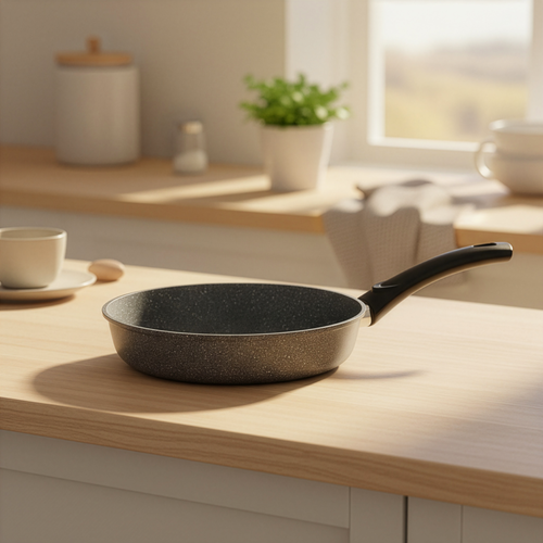 

Сковорода HOMECLUB Stone 28см, глубокая, литой алюминий Арт. НС-28-Sth