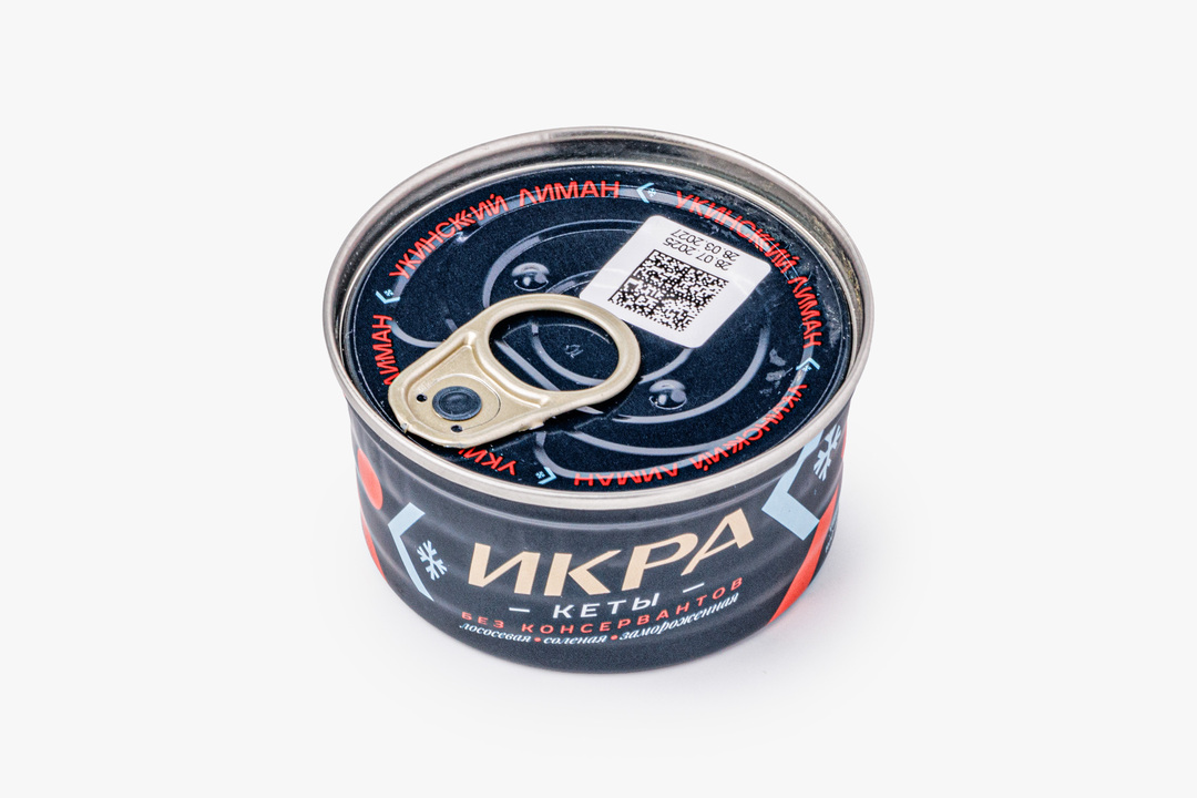 

Икра кеты лососевая Укинский лиман замороженная 125 г