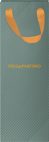

Пакет подарочный City Home Trade Special Men под бутылку премиум 12 х 38 х 10 см 1 шт.