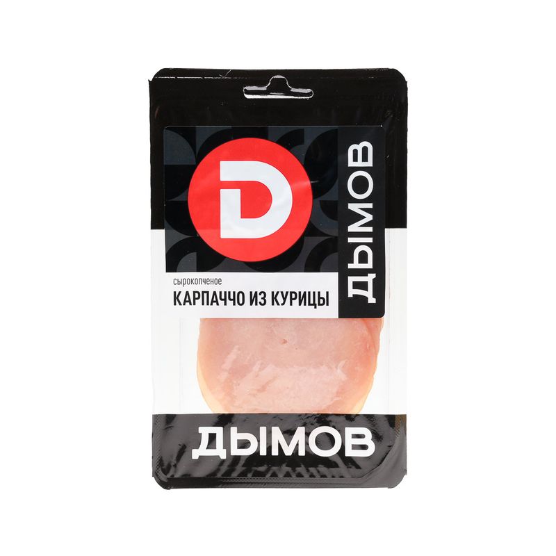 

Карпаччо из курицы Дымов нарезка 70 г
