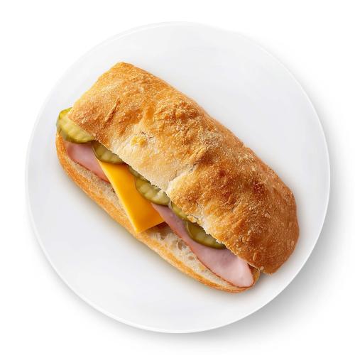 

Чиабатта Мираторг с ветчиной и горчичным соусом 190 г