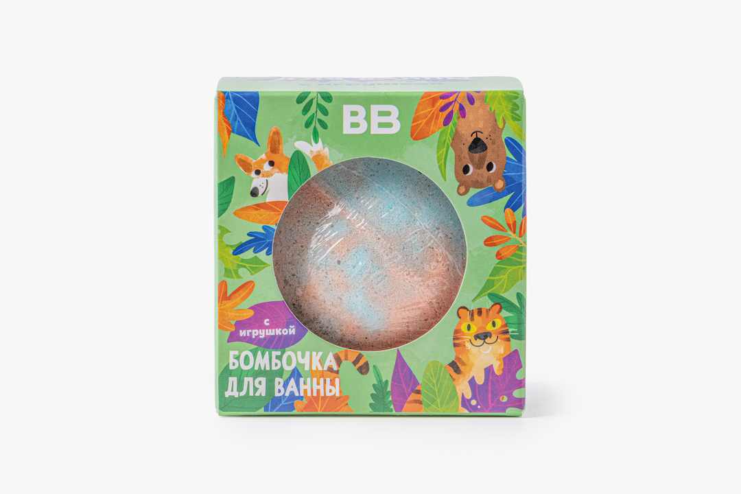 

Бомбочка для ванны с игрушкой