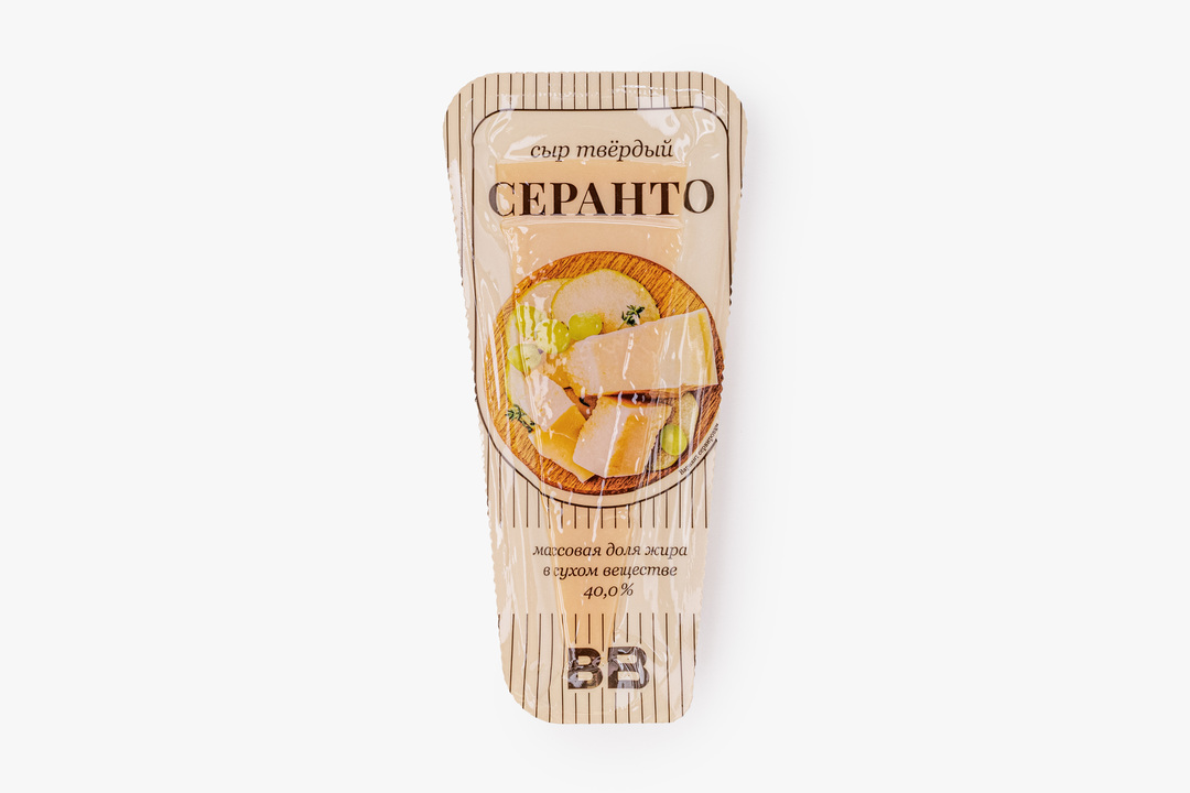 

Сыр твердый Серанто 6 мес, 180 г