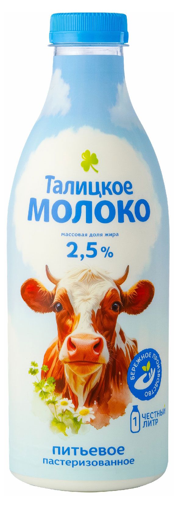 

Молоко Талицкое пастеризованное 2.5% 1 л