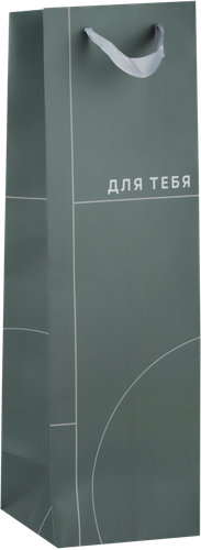 

Пакет подарочный City Home Trade Basic Men под бутылку премиум 12 х 38 х 10 см 1 шт.