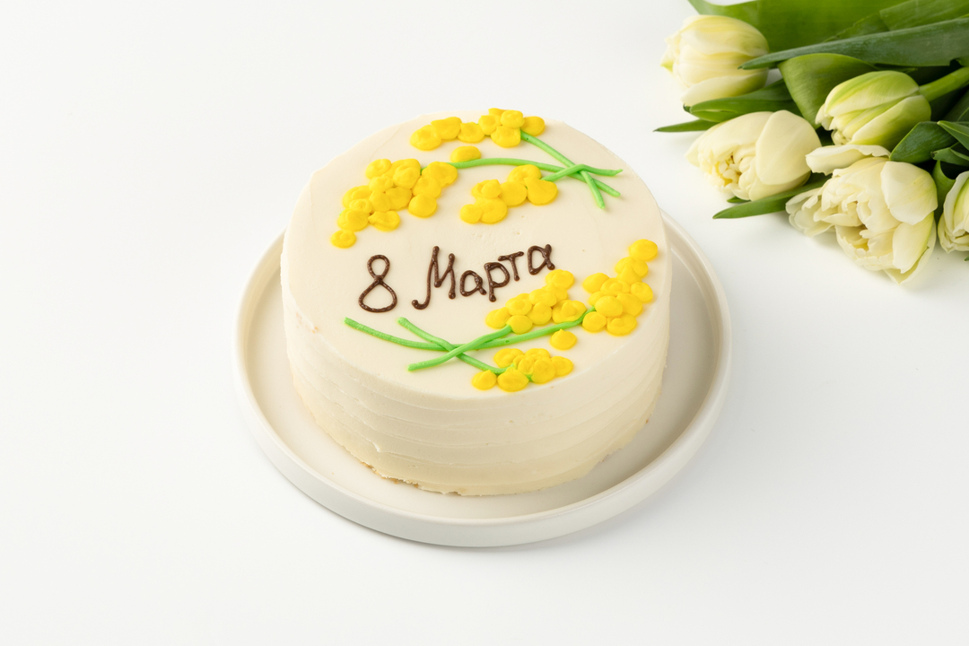 

Торт ВкусВилл бисквитный Мгновение весны клубничный 620 г