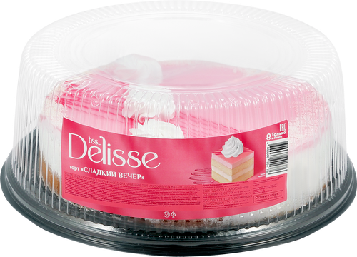 

Торт Delisse замороженный Сладкий вечер 1.2 кг