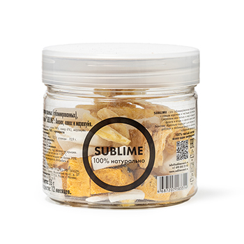 

Чипсы фруктовые Sublime Маракуйя ананас кокос без сахара 55 г