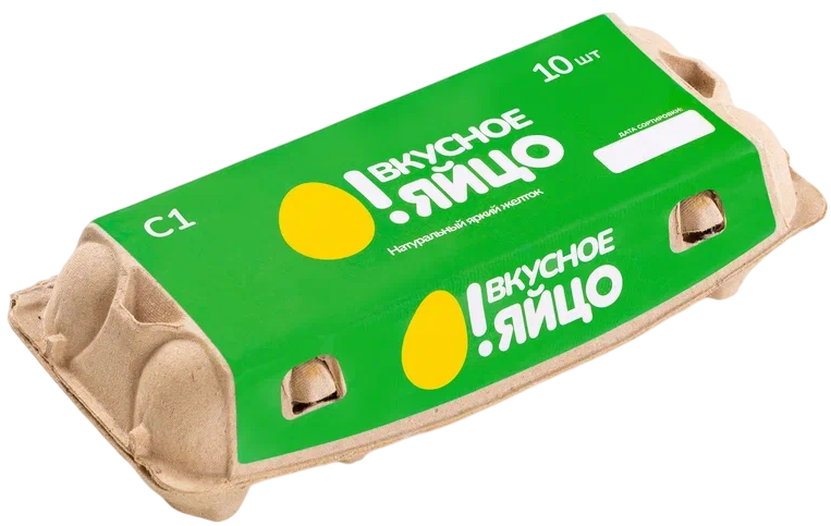 

Яйцо куриное О! Вкусное Яйцо С1 светло-кремовое 10 шт.