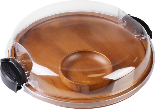 

Блюдо Homeclub с крышкой дерево 31 см