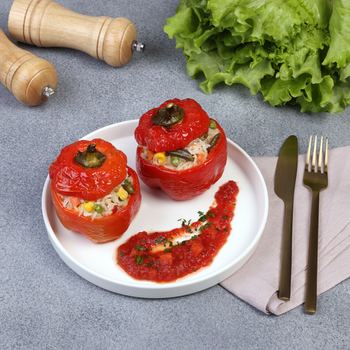 

Перец Лента Fresh фаршированный постный вес