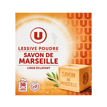 

Стиральный порошок Sistem U с марсельским мылом 2.5 кг