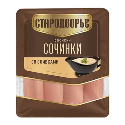 Сосиски Стародворье Сочинки со сливками 400 г
