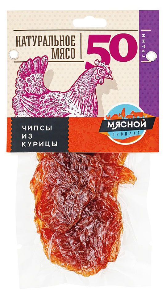 

Чипсы сыровяленые Мясной продукт из курицы 50 г
