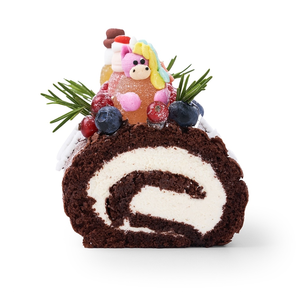 

Торт Азбука вкуса Рождественское полено 530 г