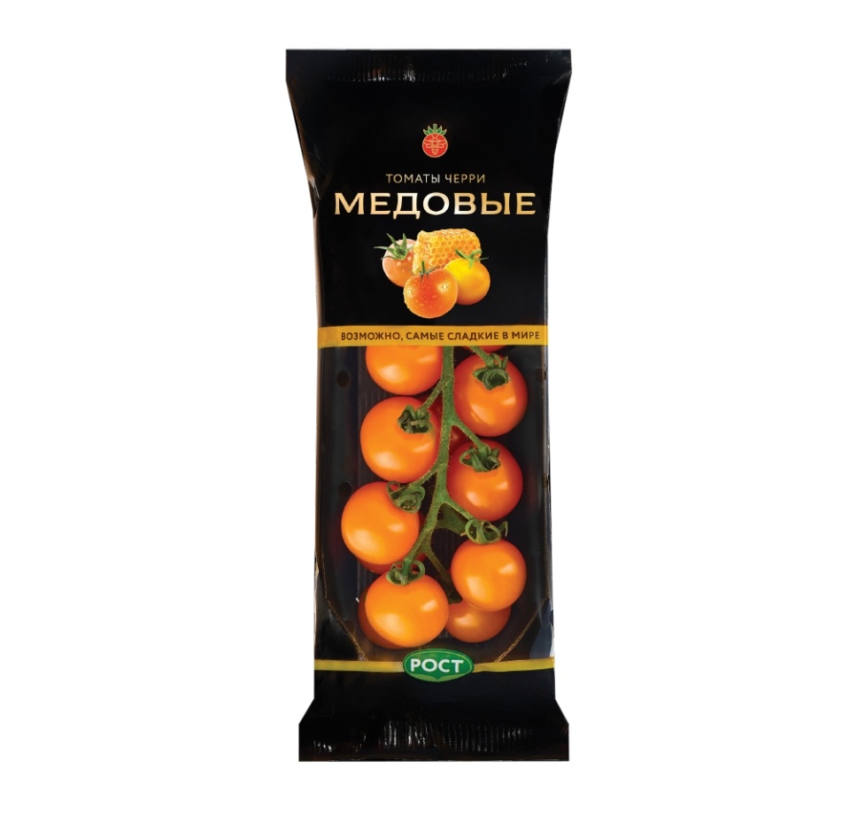 

Томаты Рост Медовые черри оранжевые 200 г упаковка в ассортименте
