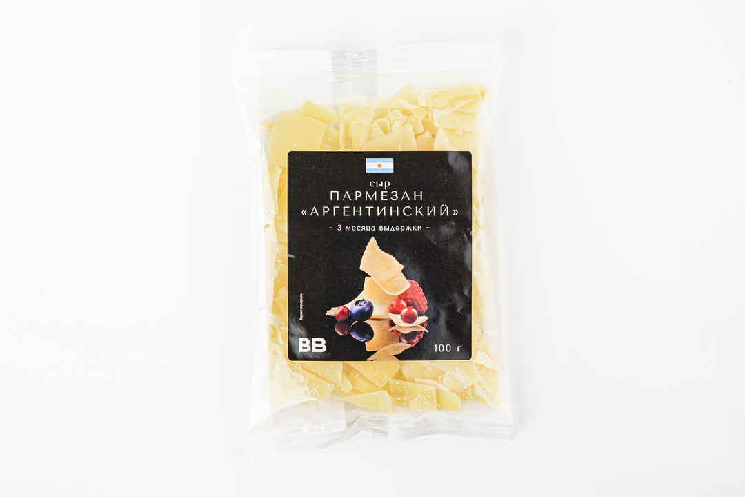 

Сыр пармезан ВкусВилл Аргентинский 3 месяца хлопья 100 г