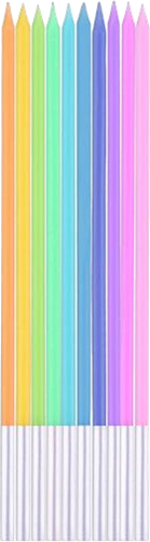 

Свечи праздничные City Home Trade длинные пастель 12 см 10 шт.