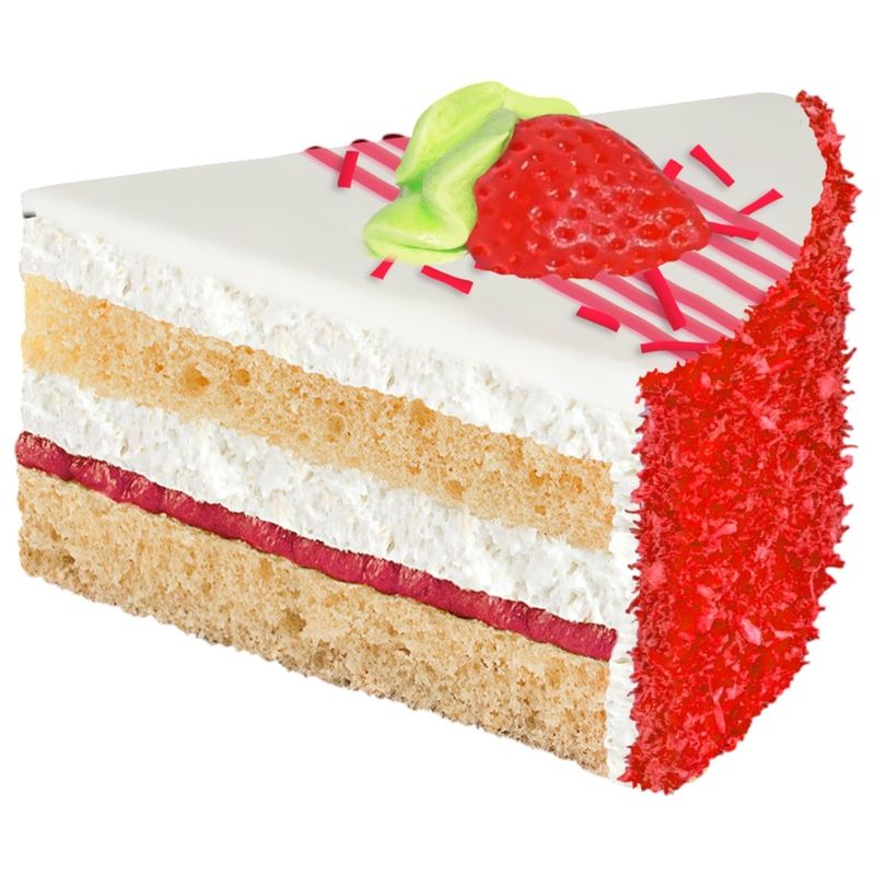 

Торт Первая бисквитная компания Клубничный 600 г