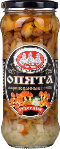 

Опята маринованные Скатерть-Самобранка отборные 580 г
