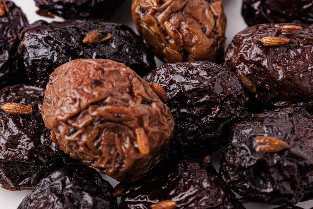 

Оливки сушеные Olymp черные с мускатным орехом и лавандой 70 г