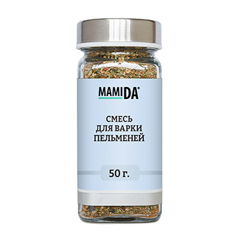 

Приправа MamiDA Смесь для варки пельменей 50 г