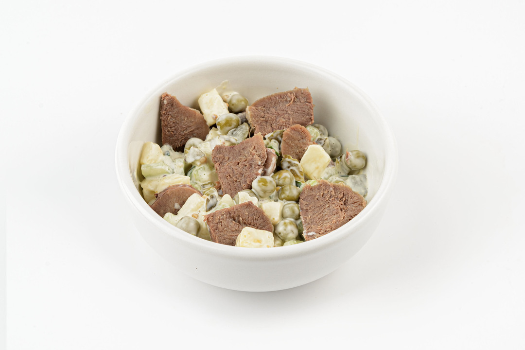 

Салат ВкусВилл с говяжьим языком 145 г