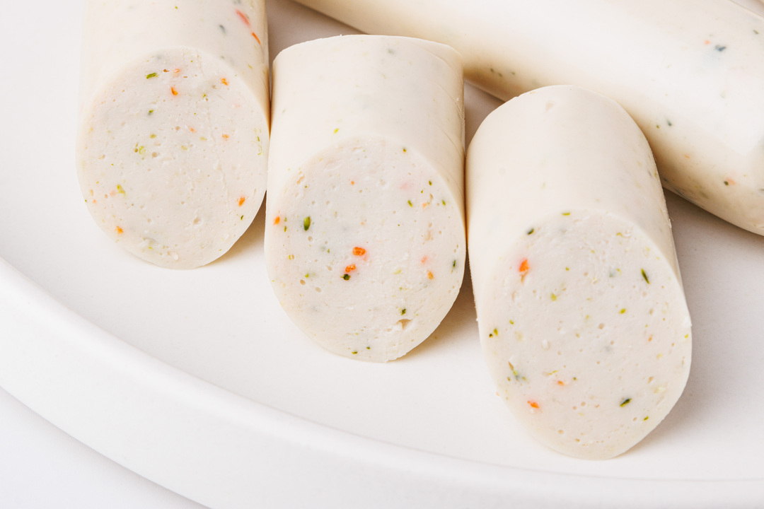 

Сосиски ВкусВилл из мяса птицы и кролика с овощами для детей от 3-х лет 220 г