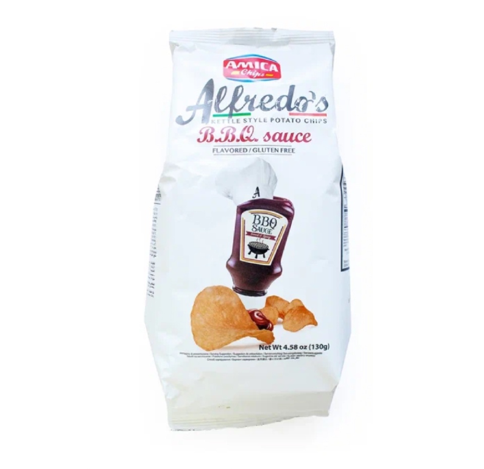 

Чипсы картофельные Amica Chips Eldorada с соусом барбекю обезжиренные 130 г