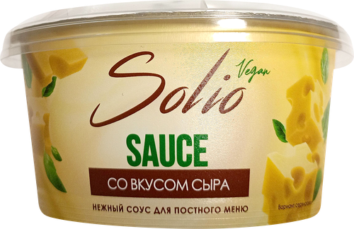 

Соус Solio Сыр на основе растительных масел 160 г