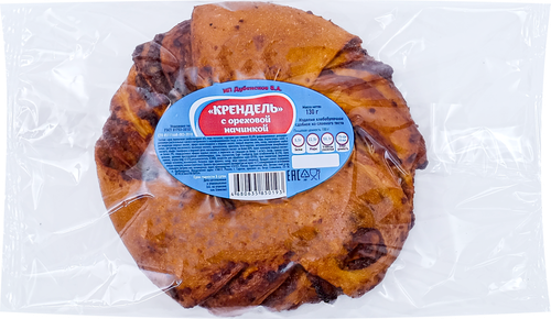 

Крендель ИП Дубенсков с ореховой начинкой 130 г