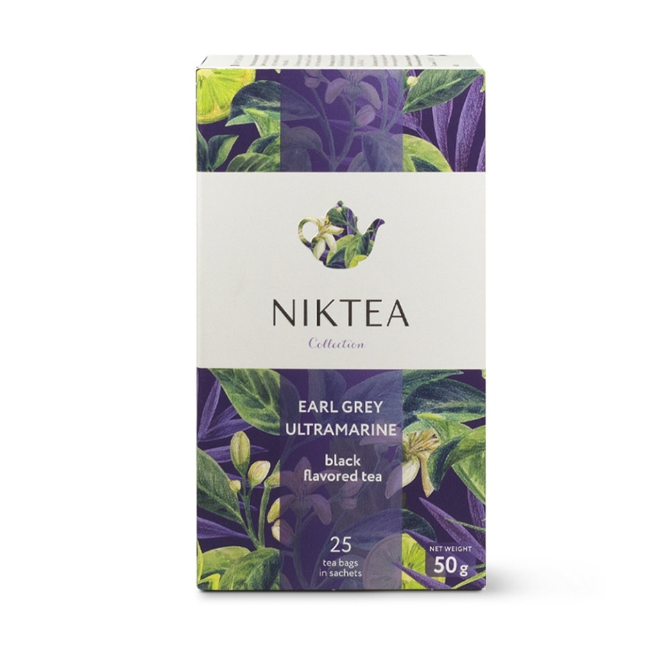 

Чай черный Niktea Earl Grey Ultramarine 50 г