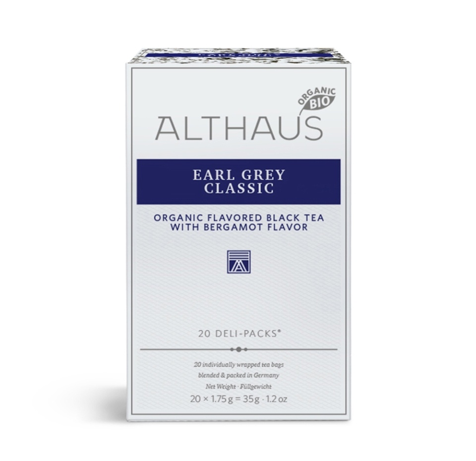

Чай чёрный Althaus Royal Earl Grey ароматизированный 20 шт. 35 г