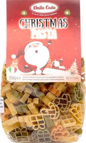 

Паста Dalla Costa Рождество томаты-шпинат 250 г