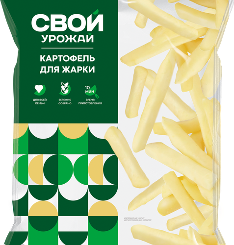 

Картофель для жарки Свой Урожай 400 г