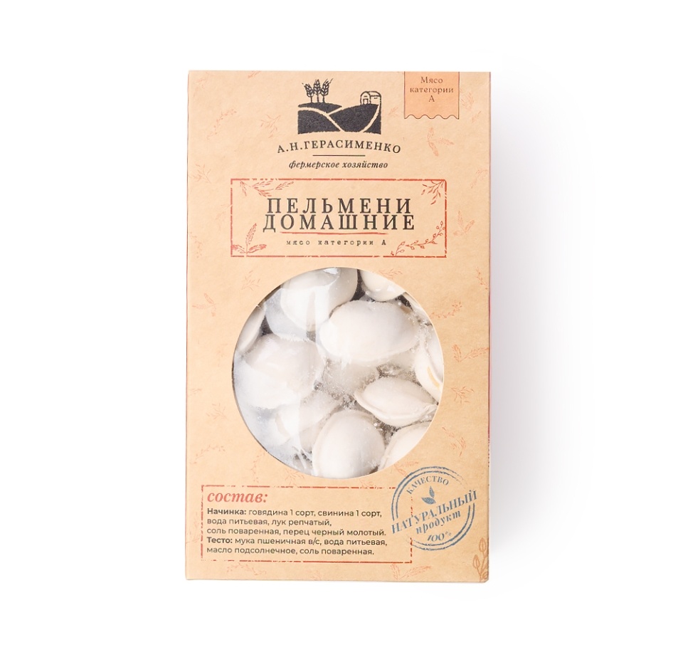 

Пельмени Фермерское хозяйство А.Н.Герасименко Домашние 700 г