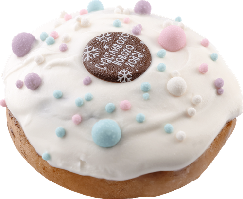 

Булочка Новогодняя крем-чиз с корицей, 150г