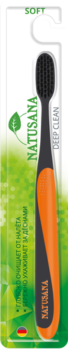 

Зубная щетка Natusana Deep clean soft 1 шт. цвет в ассортименте