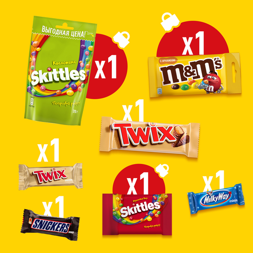 

Набор кондитерских изделий M&M's Friends Трамвай 220 г