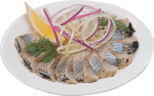 

Закуска сельдь слабосоленая с луком вес