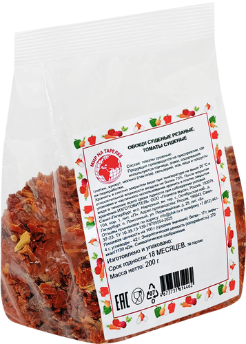 

Томаты Мир на тарелке сушеные 200 г