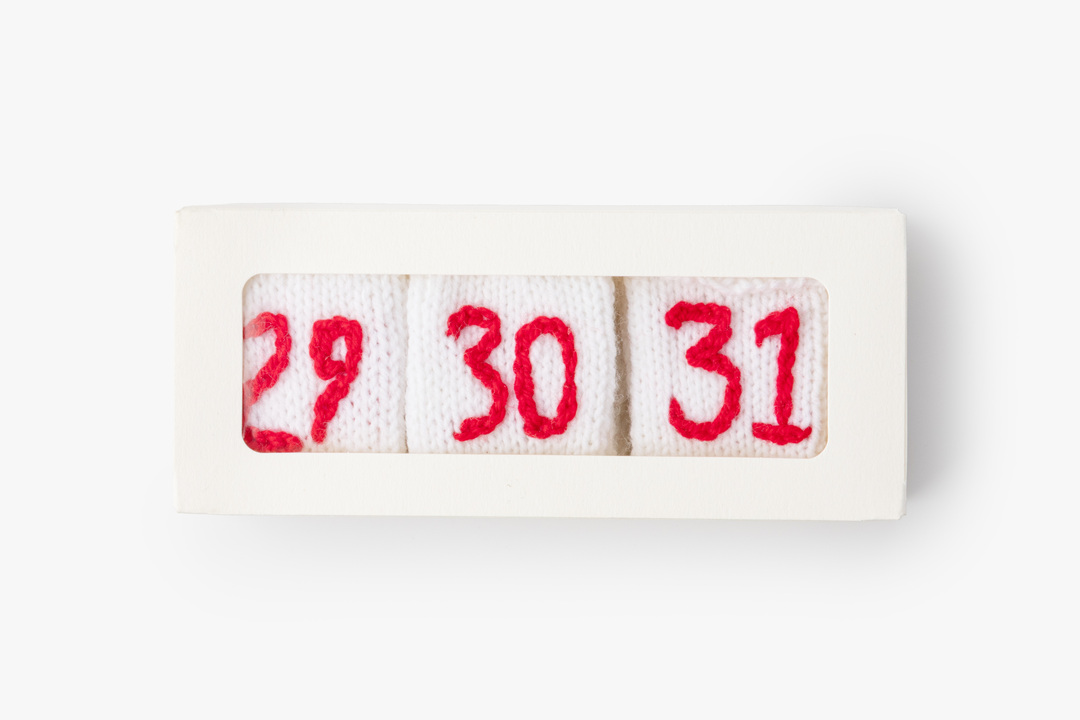 

Гирлянда вязаная ВкусВилл Носочки