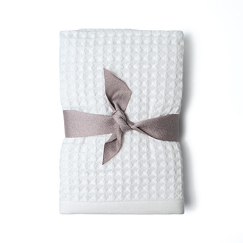 

Полотенце банное Азбука Вкуса Детали белое вафельное 50 х 100 см