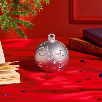 

Свеча ароматическая «Азбука вкуса Детали» Новогодний Шар, серебро, 75 мл, Россия