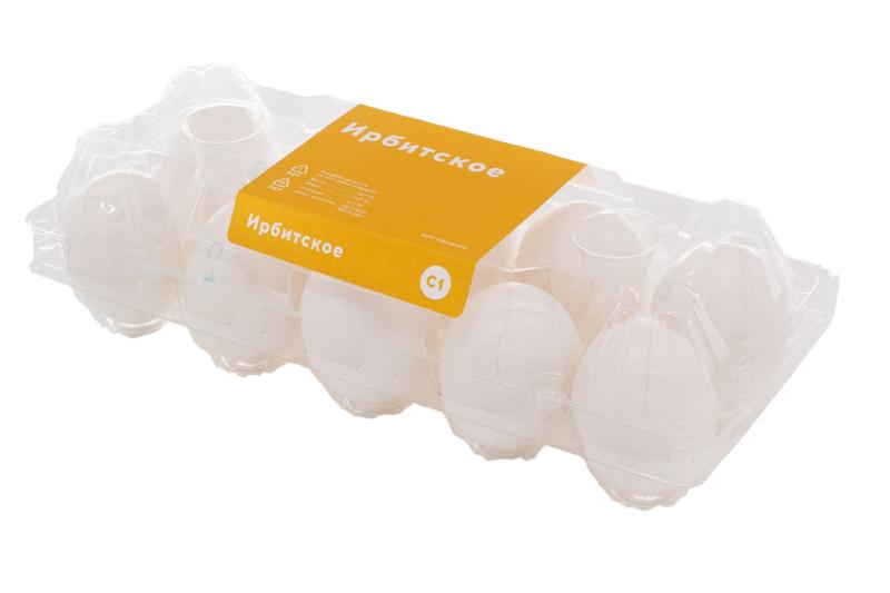 

Яйцо куриное Ирбитская ПФ пищевое столовое С1 10 шт