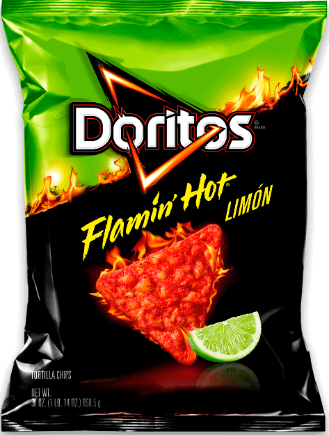 

Чипсы кукурузные Doritos Flamin' Hot Lime с острым перцем и лаймом 115 г