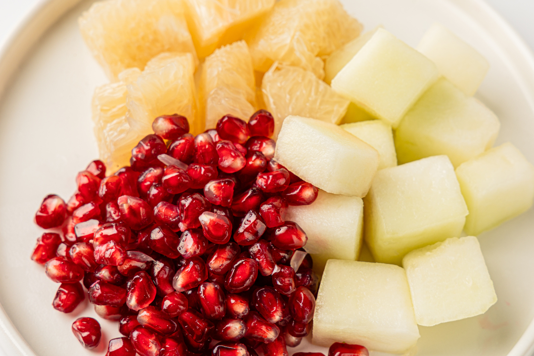 

Фруктовый микс Фруткорт Гранат, дыня, помело 220 г